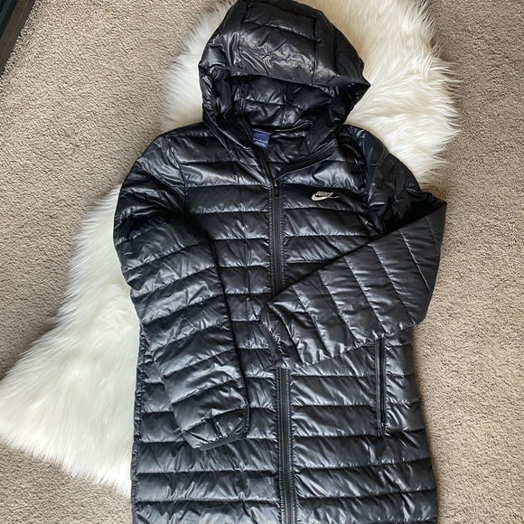 Nike Long Puffer Jacket - Picture 1 of 6